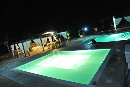 Piscine illuminate