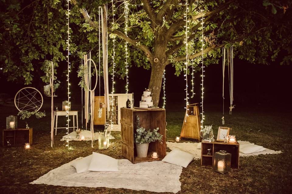 La wedding cake