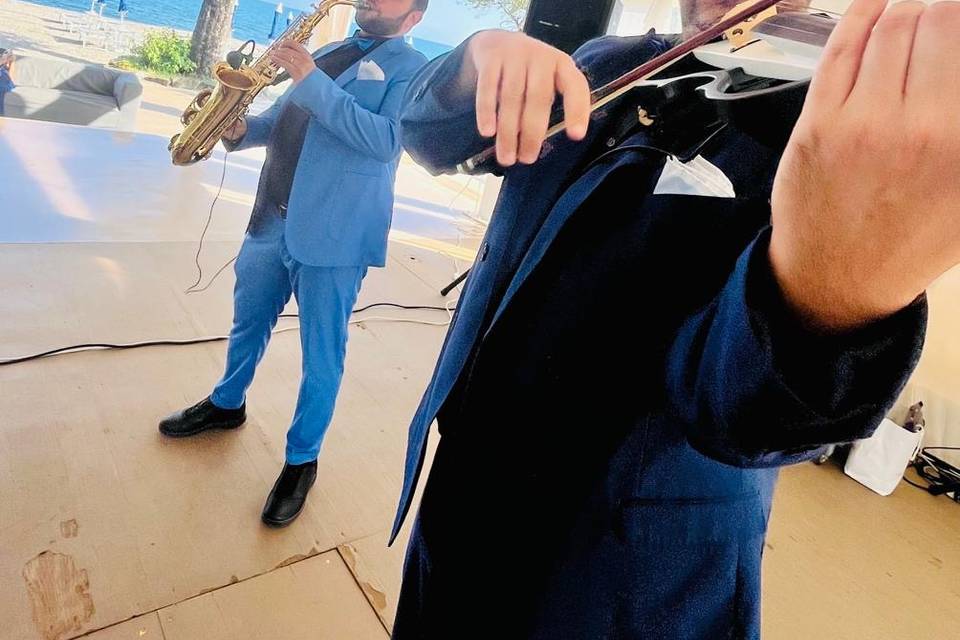 Sax e violino