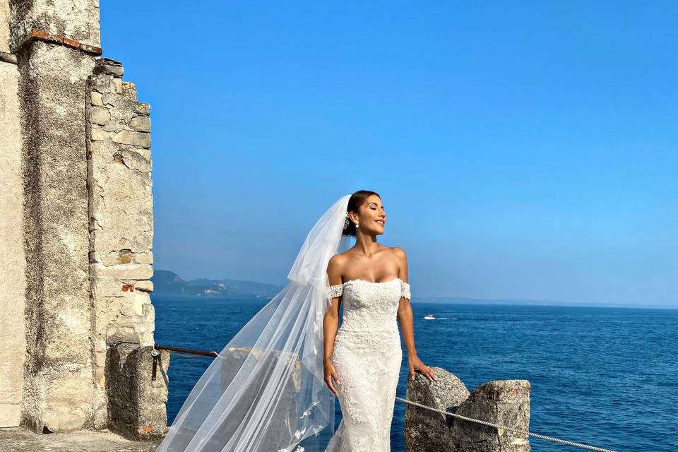 Matrimonio sul lago di garda