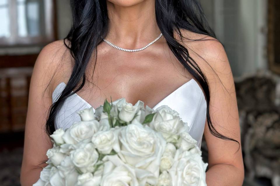 Makeup sposa toni caldi glam