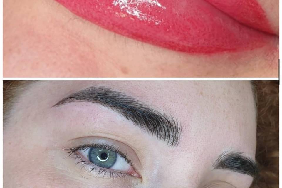 Trucco permanente/microblading