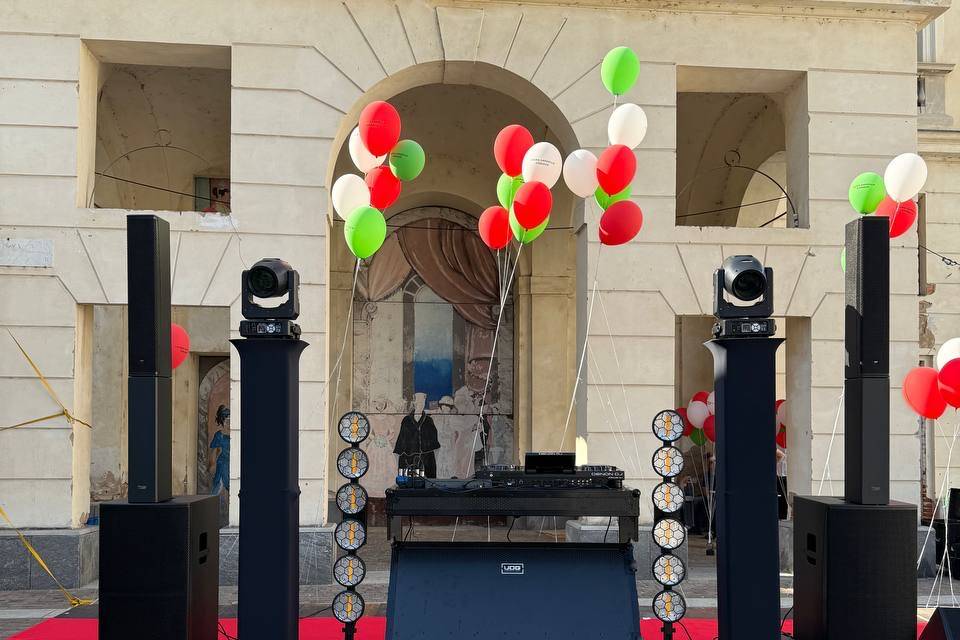 Allestimento summer party