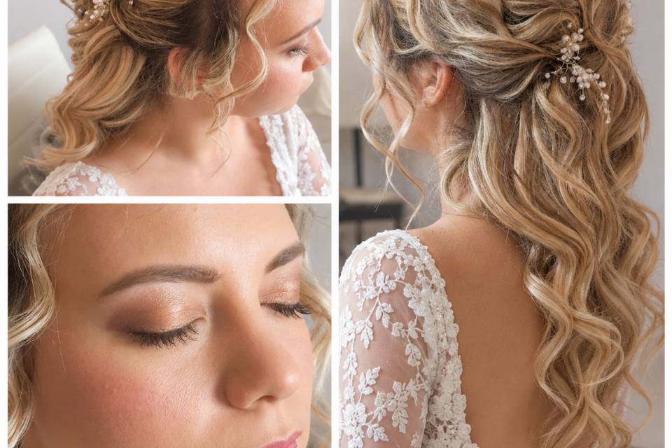 Raccolto e trucco naturale e s