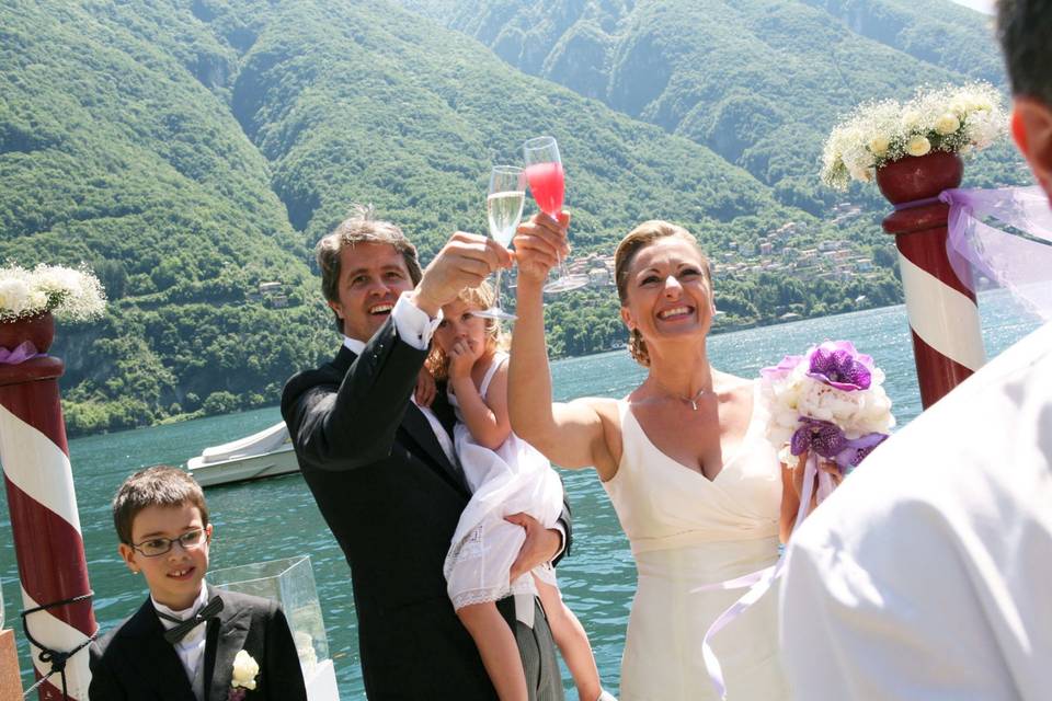 Wedding in the Lake