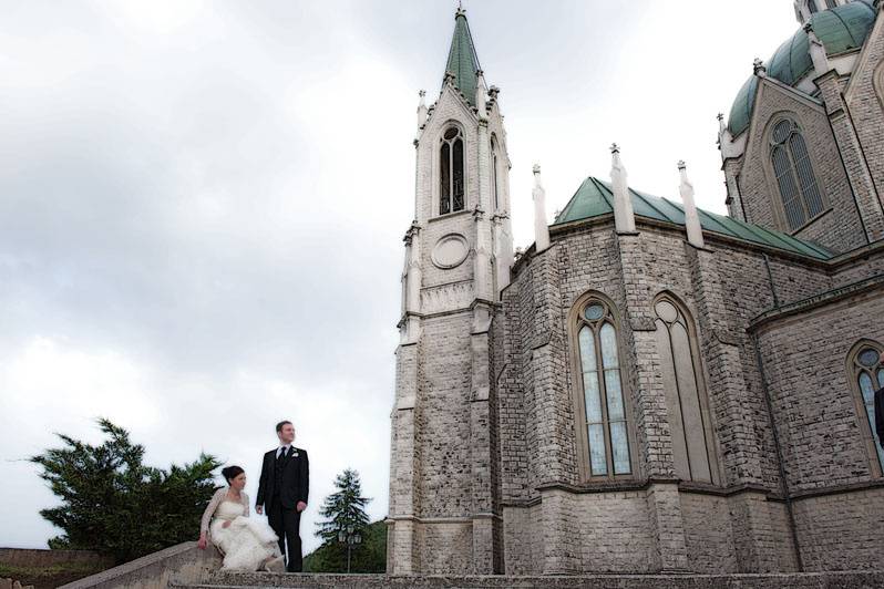 Fotografo per matrimoni: esterne