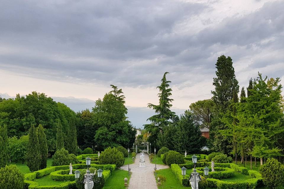 Vista sul parco nord