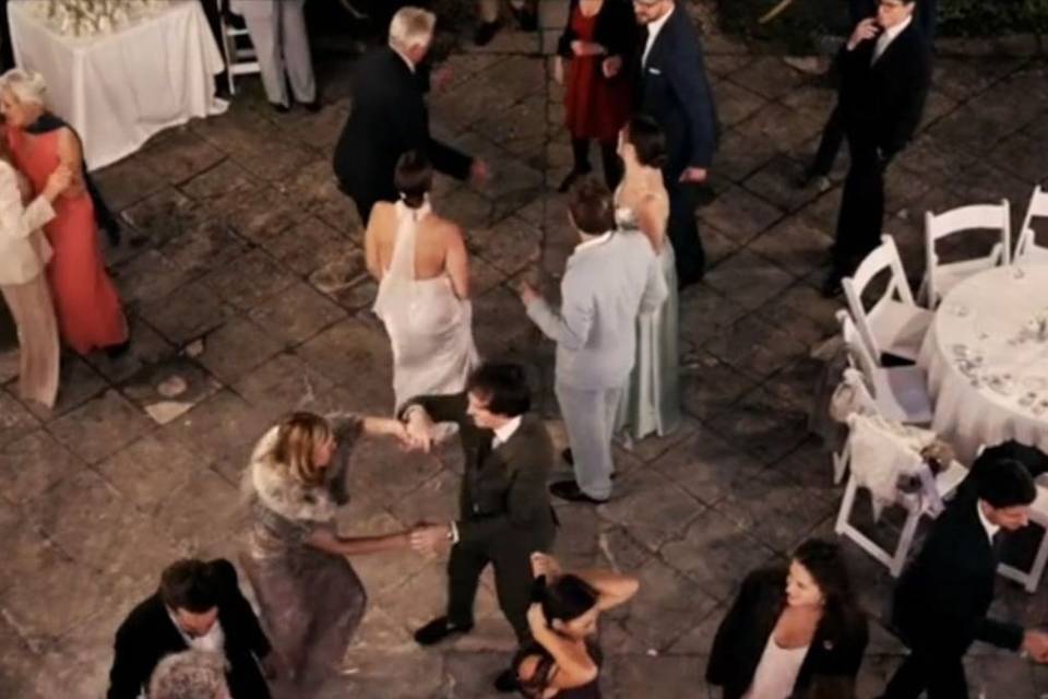 Balli serali sul piazzale