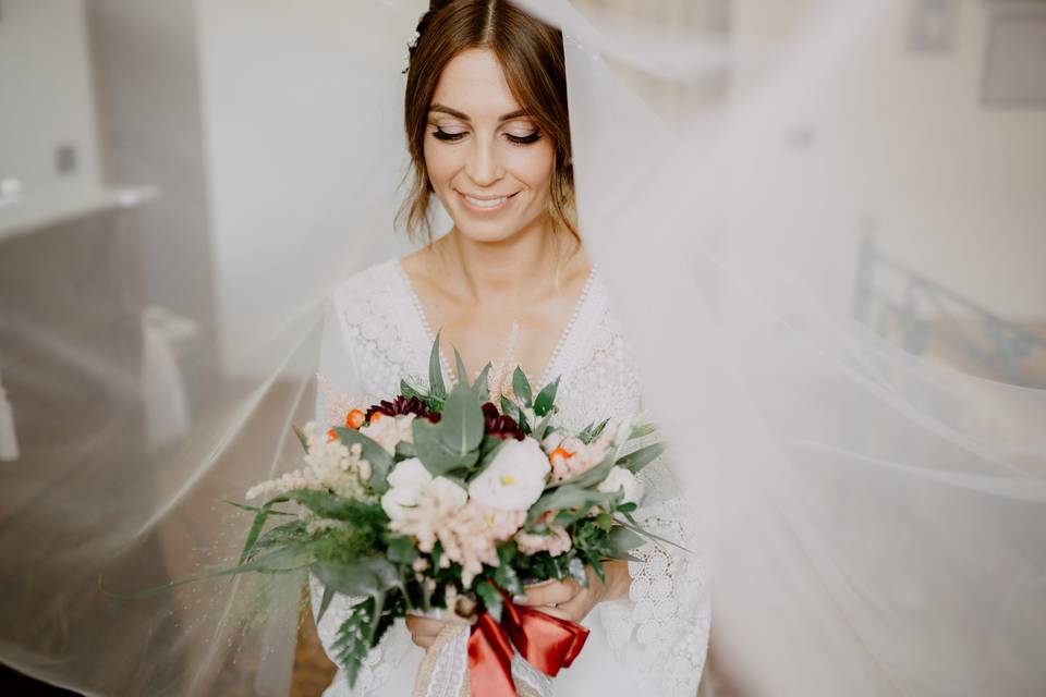 Preparazione sposa