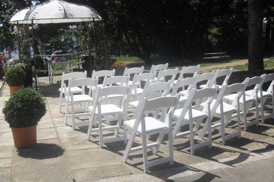 Gazebo e sedie wedding