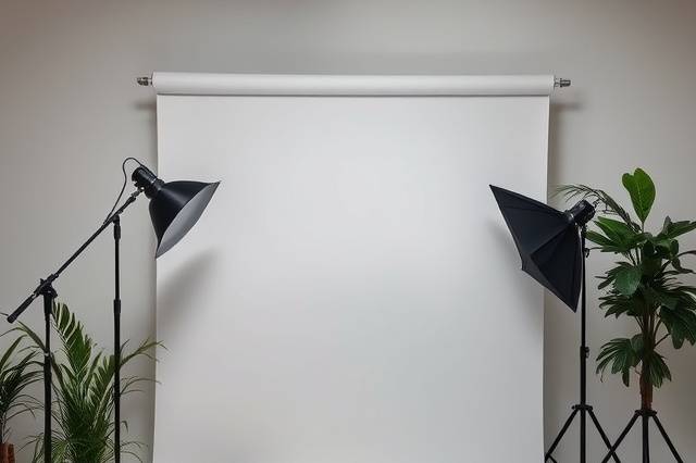 Un elegante studio fotografico