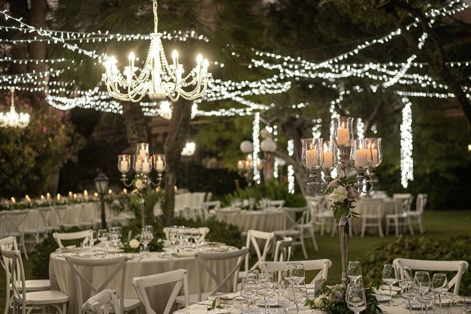 La cena sotto le stelle