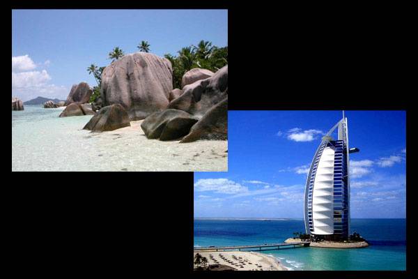 Dubai e Seychelles