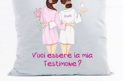 Cuscino per testimone