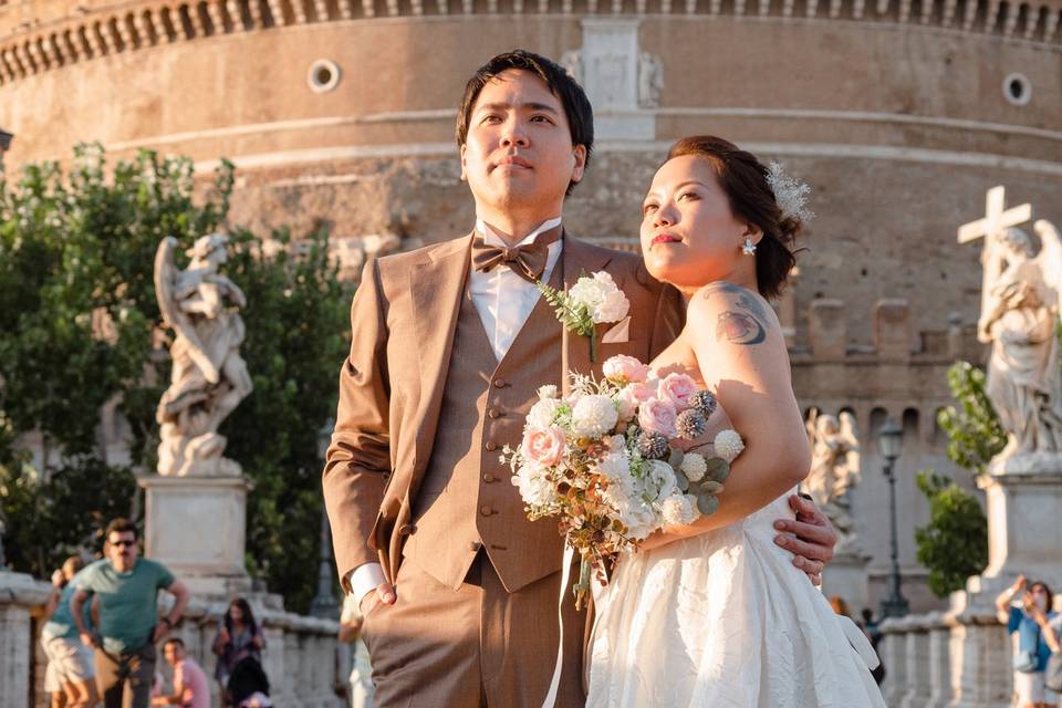 Wedding giapponese al colosseo
