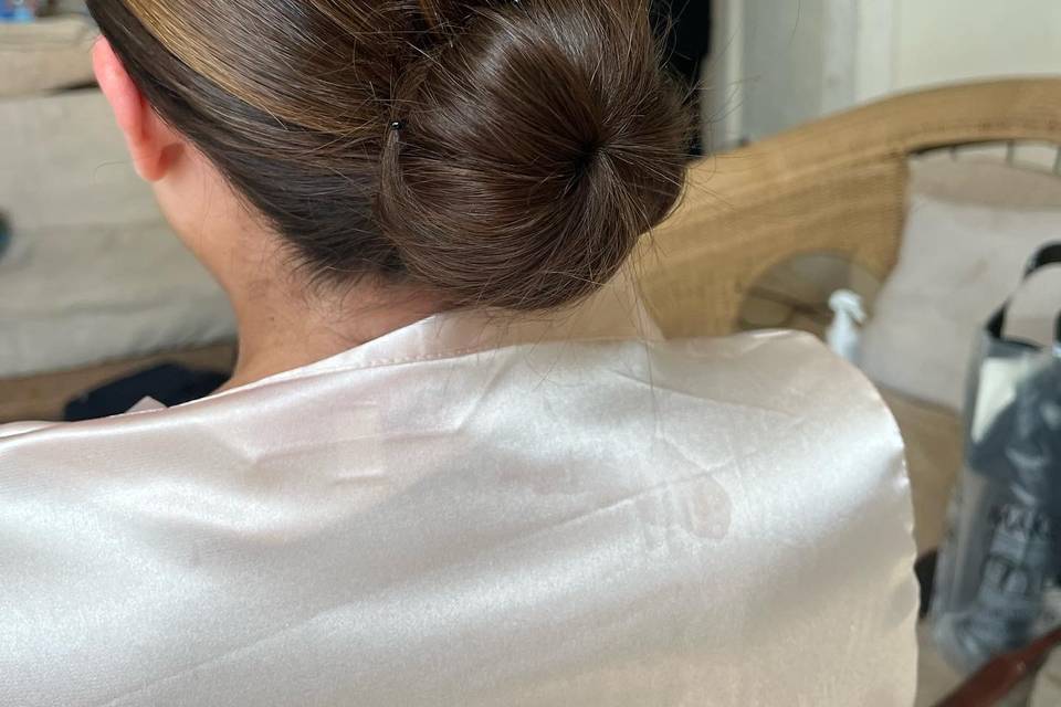 Chignon damigella Alexsandra