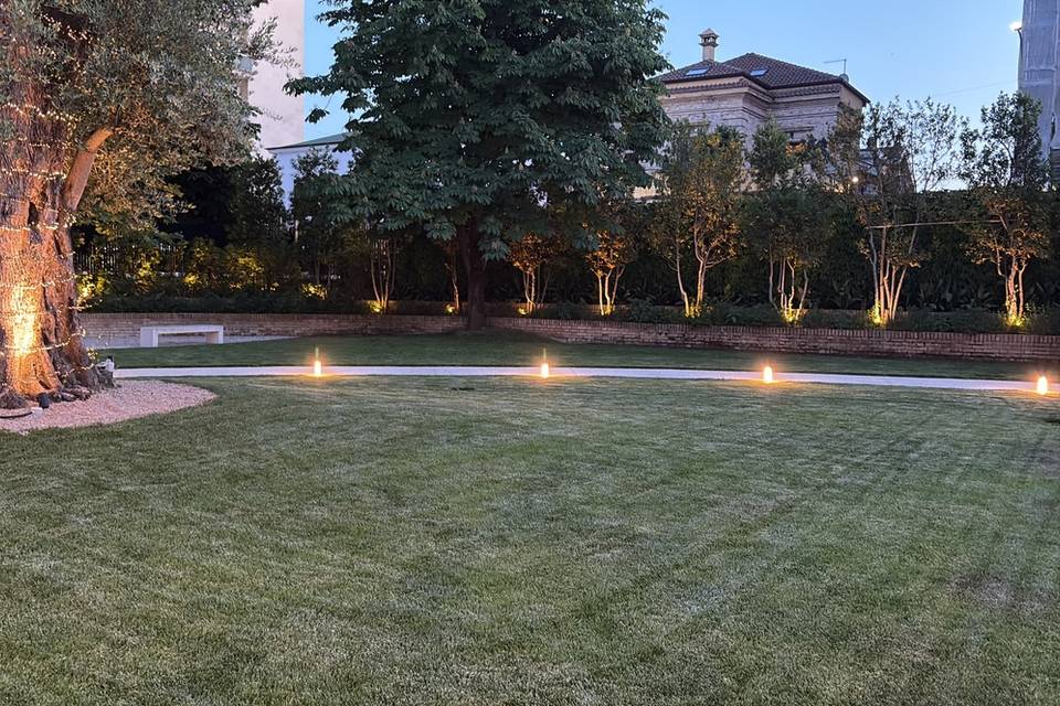 Giardino sera