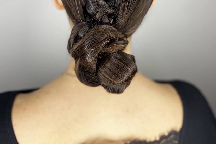 Chignon pulito