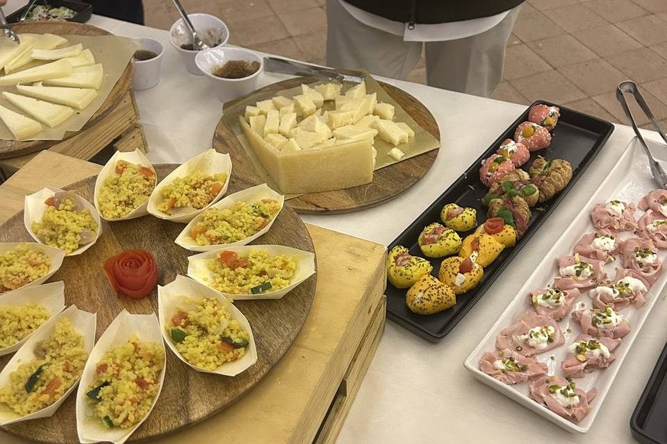Esempio di buffet
