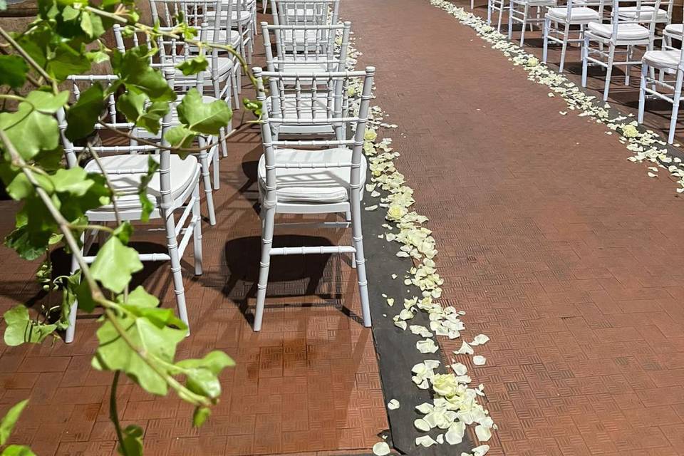 Allestimento cerimonia