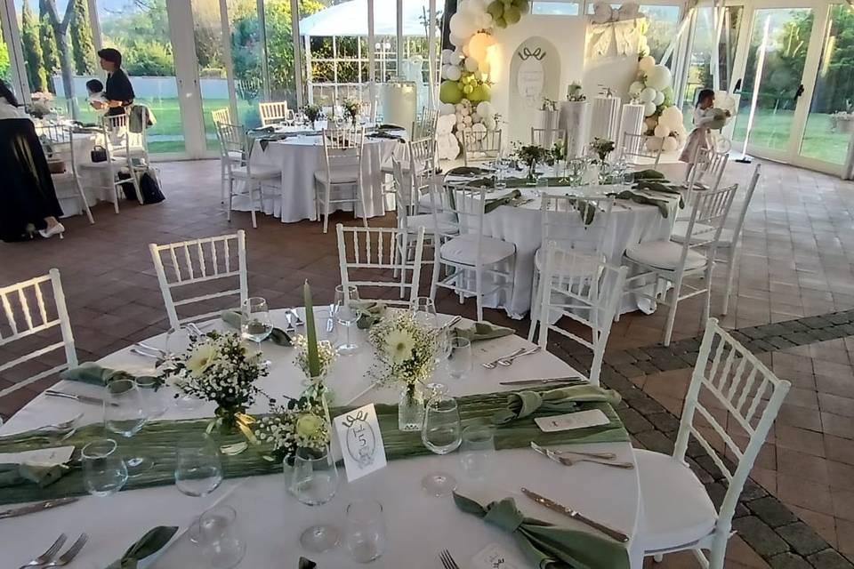 Mise en place battesimo