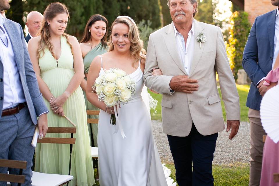 Destination wedding in Tuscany