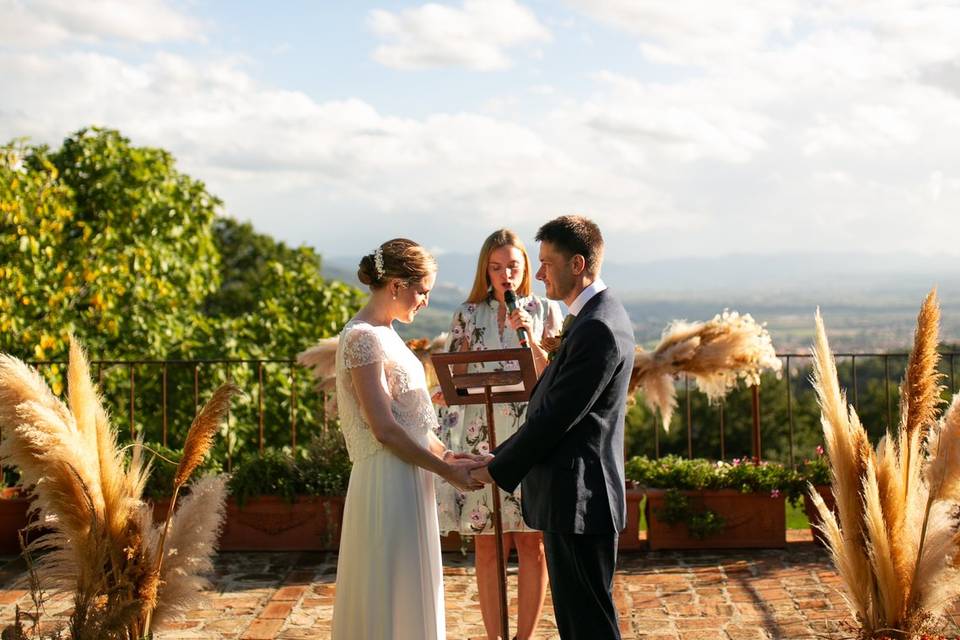 Destination wedding in Umbria