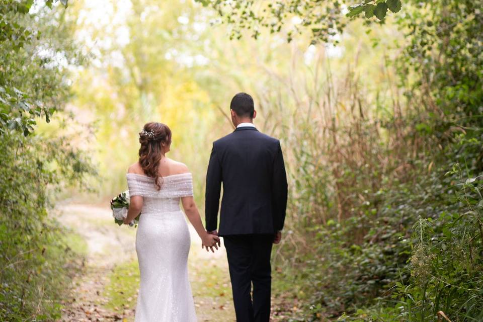 Wedding day in Marche region