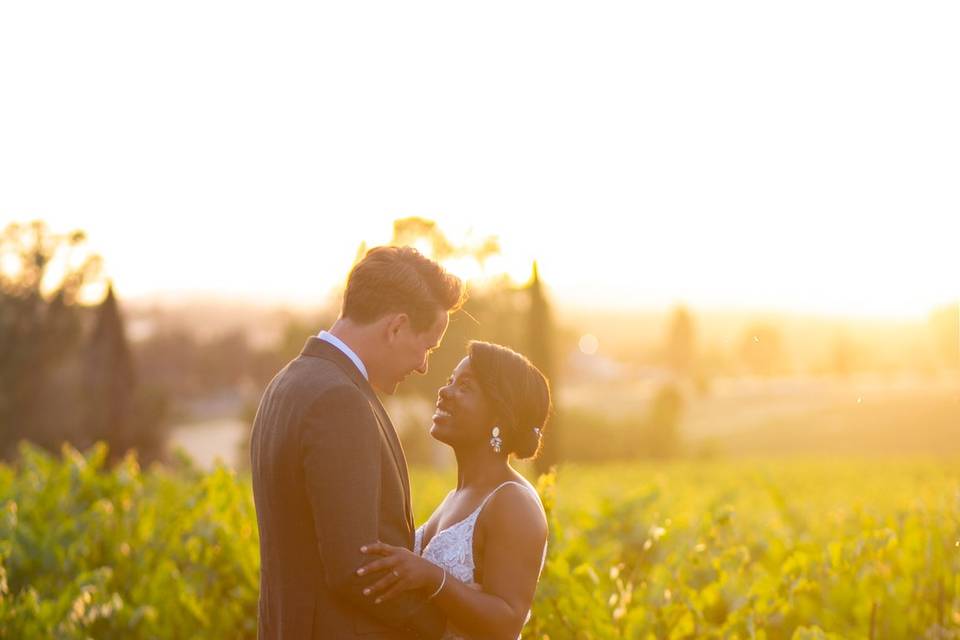 Destination wedding in Tuscany