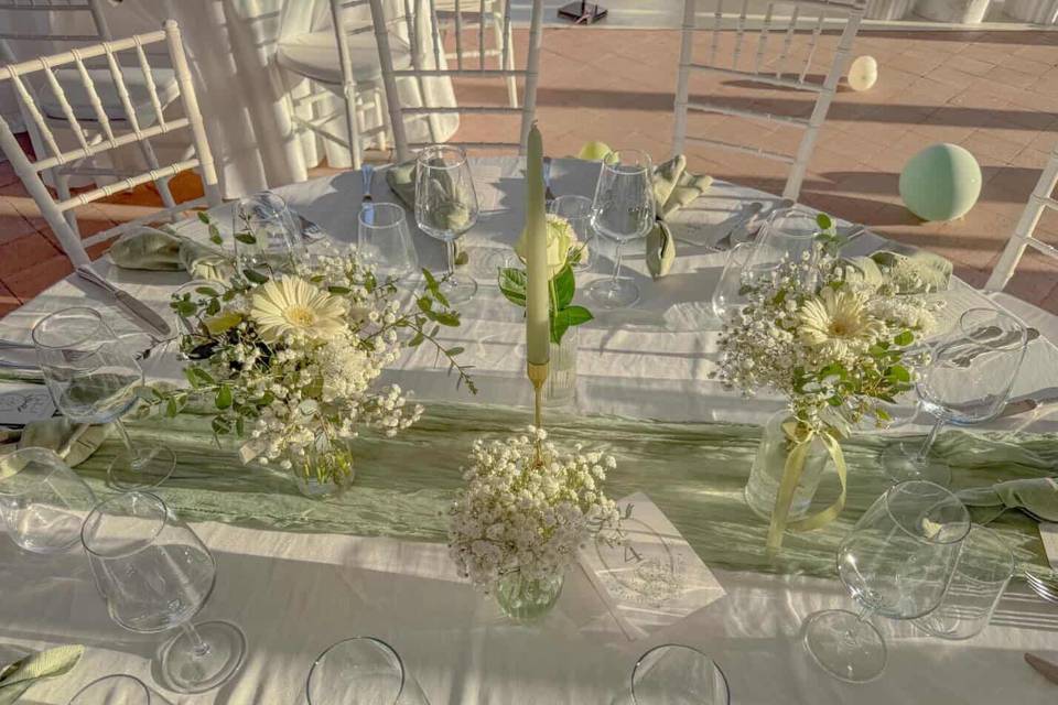 Mise en place battesimo