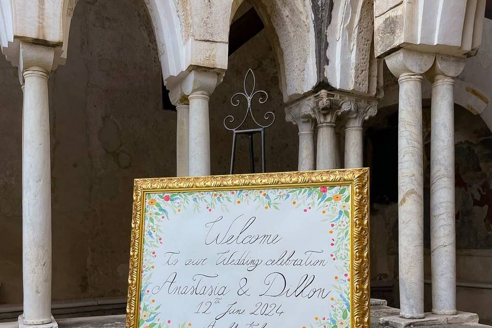 Welcome Board
