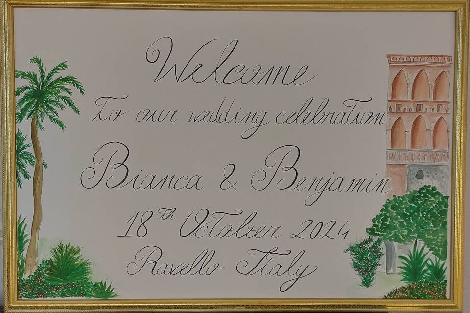Welcome Board