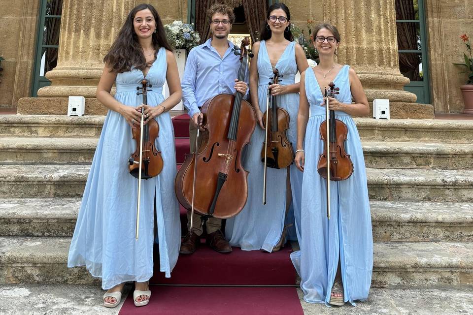 Quartetto rondò - Azzurro