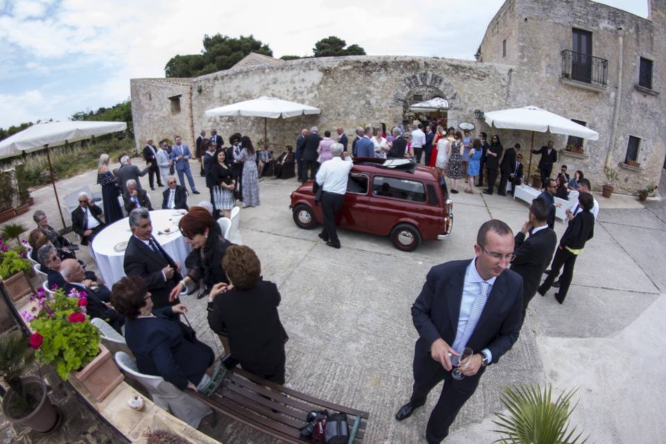 Cortile antistante Baglio