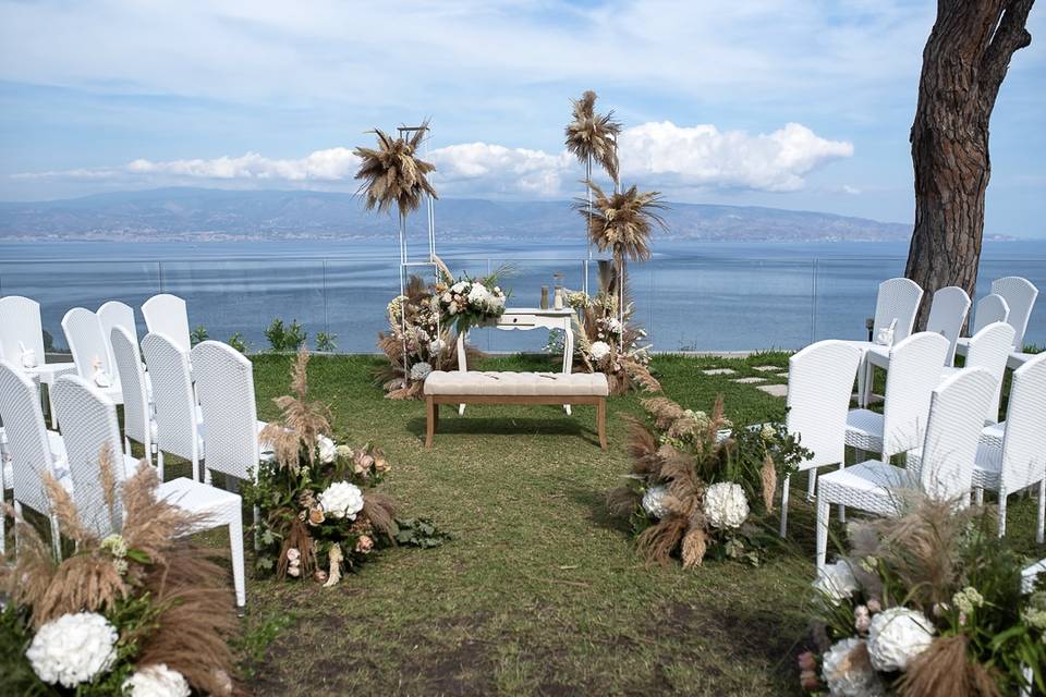 Allestimento matrimonio civile