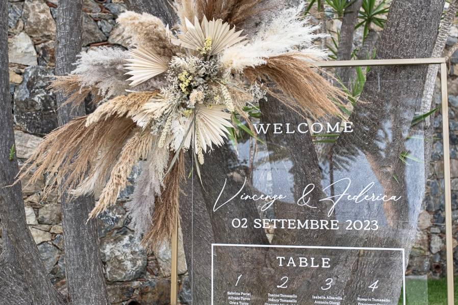 Tableau mariage