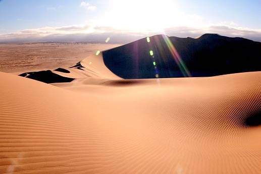 Dune del deserto della Namibia