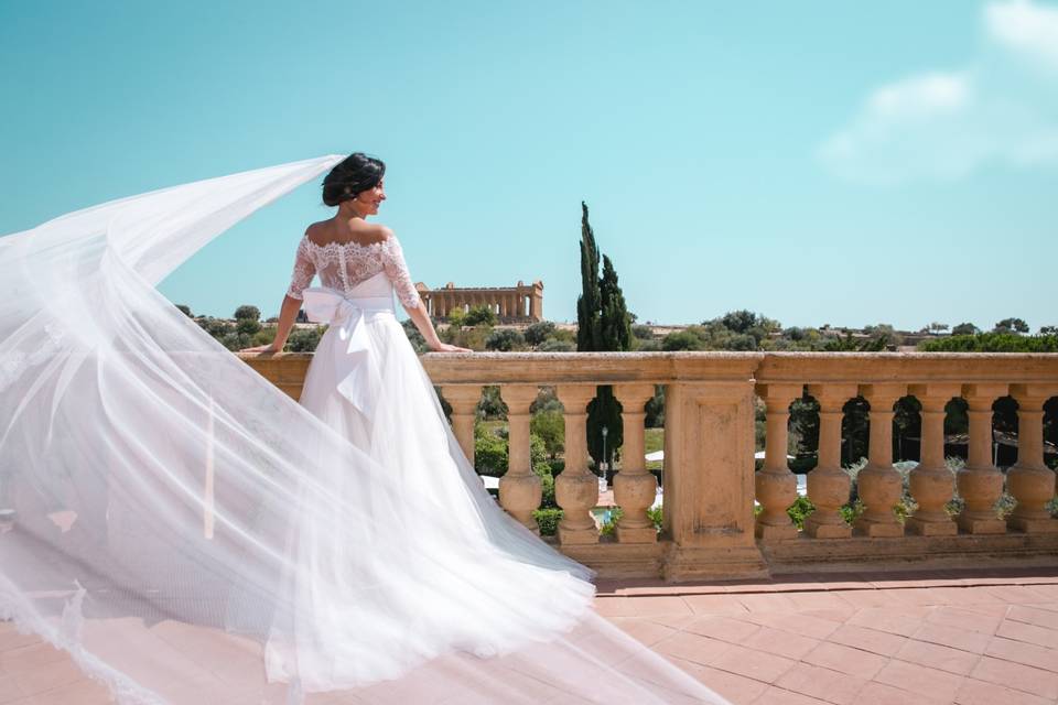 Wedding in villa athena