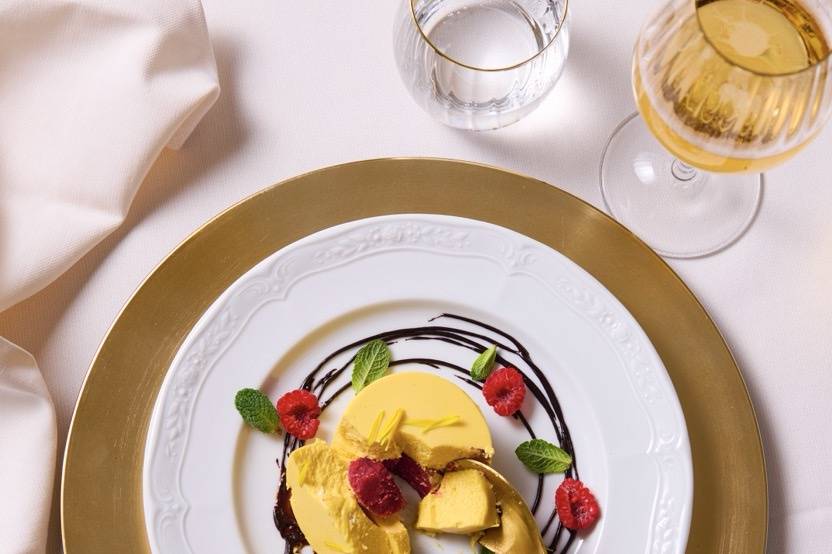 Il dessert al piatto