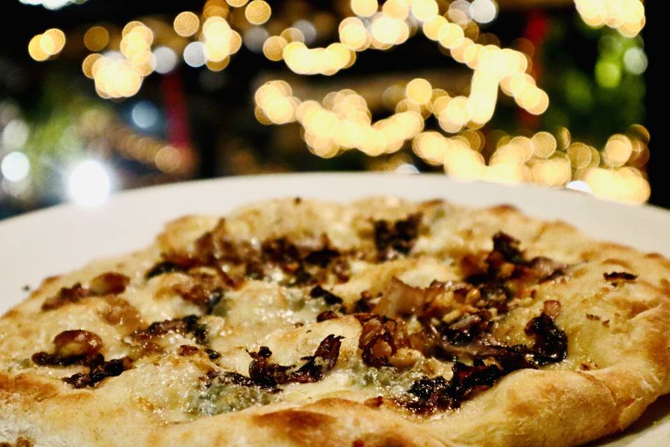 Radicchio, gorgonzola e noci