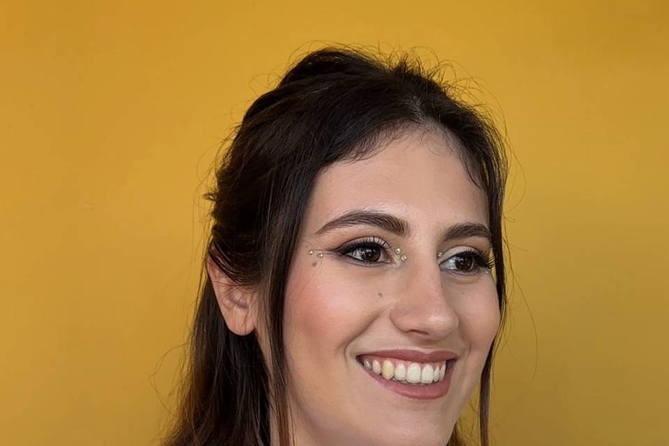 Trucco sposa alternativa
