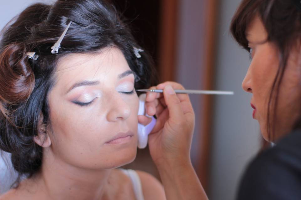 Wedding make-up