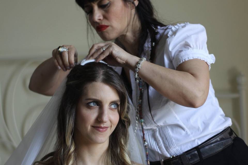 Bride make-up & hair