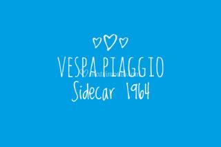Vespa Sidecar 1964