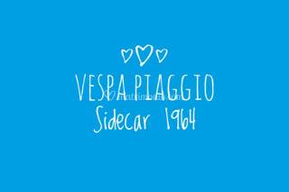 Logo Vespa Sidecar 1964