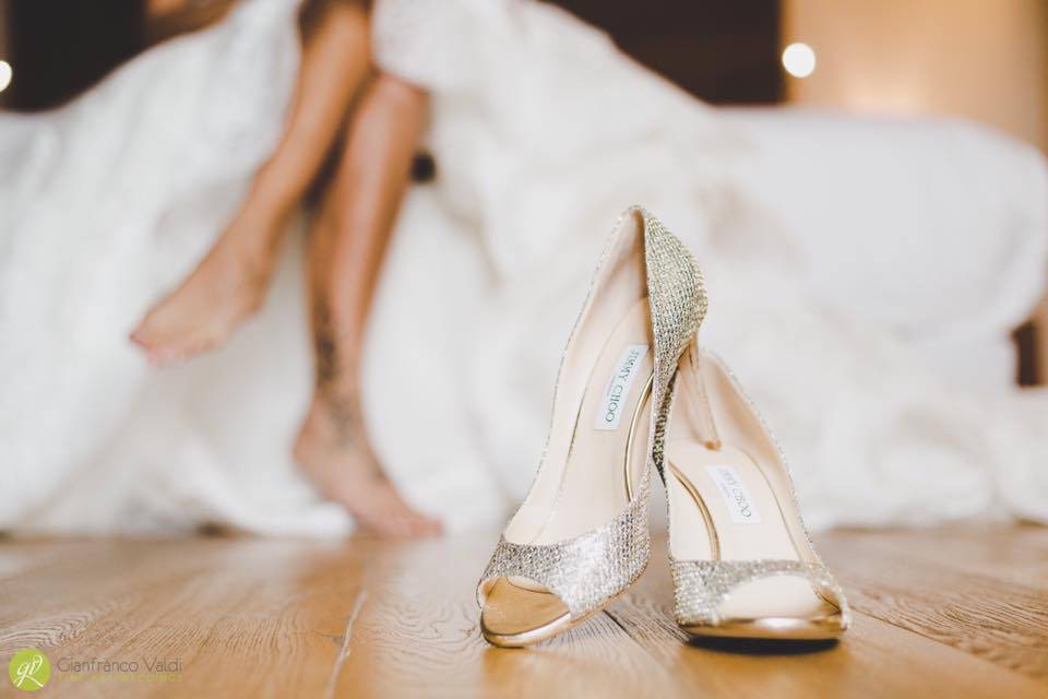 Scarpe e sposa