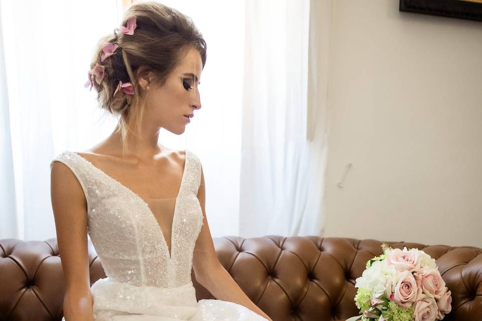 Trucco sposa shooting