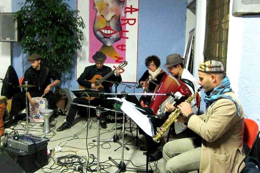 In concerto, all'aperto