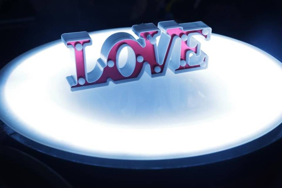 Tavolo luminoso gigante
