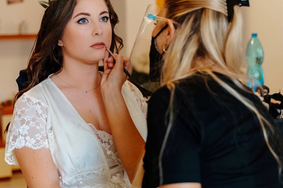 Wedding makeup